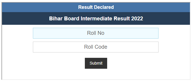 bihar board intermediate result 2022